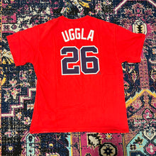 Load image into Gallery viewer, Majestic Atlanta Braves Dan Uggla MLB Red Short Sleeve Jersey T Shirt Mens XL
