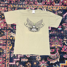 Load image into Gallery viewer, Leesburg Florida Bikefest 2010 T-shirt Size Medium Eagle On Bike Biker T-Shirt

