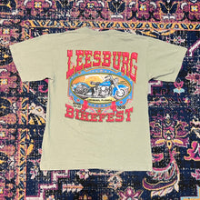 Load image into Gallery viewer, Leesburg Florida Bikefest 2010 T-shirt Size Medium Eagle On Bike Biker T-Shirt
